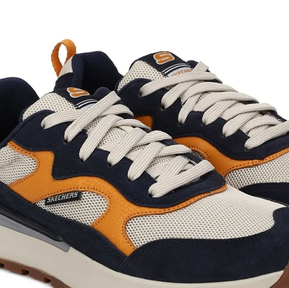 Skechers Men's Heminger Leather Sneakers ShoesSize 8.5 Men's - Picture 9 of 11